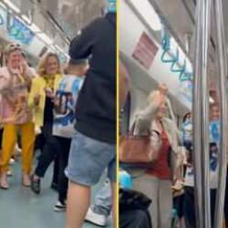 Marmaray’da beklenmedik sürpriz! Bu defa yumruk değil…