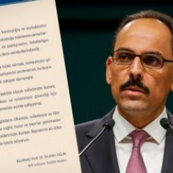 MİT Başkanı İbrahim Kalın'dan Kurban Bayramı mesajı