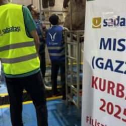 Sadakataşı Derneği, Gazze Şeridi’ne ulaştırmak için Mısır’da binlerce kurban kesti