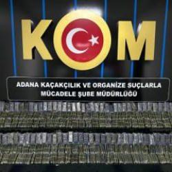 Adana'da ele geçirildi: Piyasa değeri tam 14 milyon 100 bin TL 