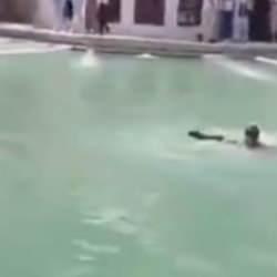 Balıklıgöl’de yüzen vatandaşa ceza