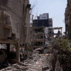 İran'ın saldırıları sonucu İsrail'in Ramat Gan bölgesinde ağır hasarlar oluştu