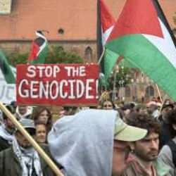 İsrail'in Madleen'e saldırısı Almanya'nın kalbinde protesto edildi