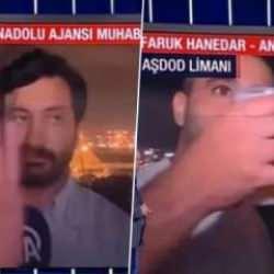 İsraillilerden Anadolu Ajansı muhabirine çirkin müdahale! 'Aşağılık yaratıklarla zor'