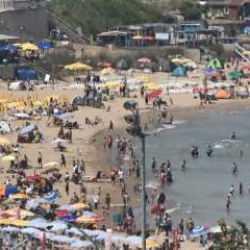 İstanbul'da kalanlar Şile'deki plajları tercih etti