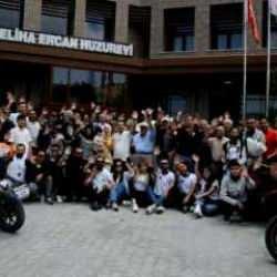 Konya’da motosiklet tutkunlarından huzurevinde anlamlı Babalar Günü etkinliği