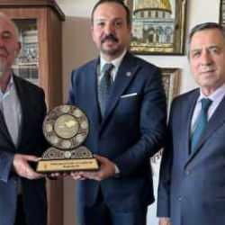 Prof. Dr. Kürşad Zorlu, Kanal 7 Medya Grubu'nu ziyaret etti