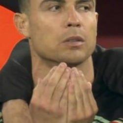 Ronaldo'nun duası sosyal medyada gündem oldu!