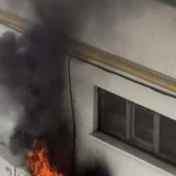 Siirt'te elektrik trafosunda çıkan yangın paniğe neden oldu!