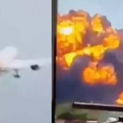 Son dakika haberi: Hindistan'da yolcu uçağı düştü!