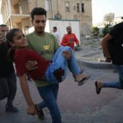 Tel Aviv’den Gazze’ye kanlı saldırı 16 şehit!