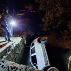 Antalya'da feci kaza! Sulama kanalına devrildi, 2 kişi hayatını kaybetti