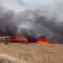 Çanakkale’de tarım arazisinde yangın çıktı