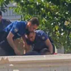 &Ccedil;ankırı'da hareketli dakikalar: Erkek arkadaşının ofisini kurşunladı