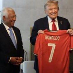 Cristiano Ronaldo'dan Donald Trump'a forma ile mesaj!