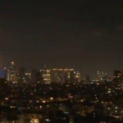 Demir Kubbe Tel Aviv'i vurdu! O anlar kamerada!