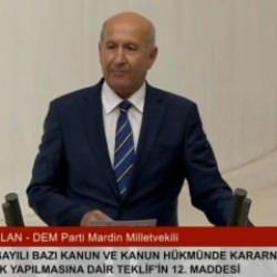 DEM'li George'dan hadsiz sözler! TBMM'de gergin anlar