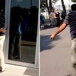 Kaza geçirip yırtık kıyafetiyle kızını sınava yetiştirmeye çalıştıran baba için hüsran