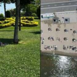 AKOM uyarmıştı! İstanbul'da sıcak hava bunalttı: Kimi denize girdi, kimi gölgede serinledi