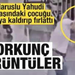 Belarus Yahudisi adam İranlı ailenin 1,5 yaşındaki çocuğunu havaya kaldırıp fırlattı