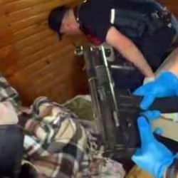 Cephanelik gibi ev! Ekipler bile şoke oldu