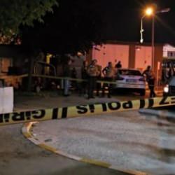 Hastane bah&ccedil;esinde silahlı kavga: 1 &ouml;l&uuml;