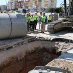 Konya Büyükşehir, olası taşkınların önüne geçmek için çalışmaları sürdürüyor