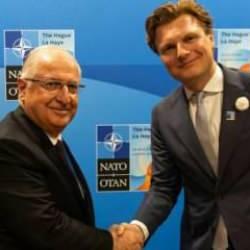 Milli Savunma Bakanı Güler, Hollanda Savunma Bakanı Brekelmans ile görüştü