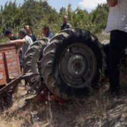 Edirne'de feci kaza: 78 yaşındaki adam devrilen traktörün altında kalarak öldü