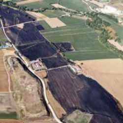 Tekirdağ'da yangında 400 d&ouml;n&uuml;m buğday ekili tarla zarar g&ouml;rd&uuml;