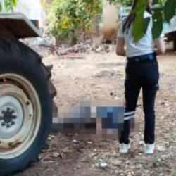 Denizli'de feci kaza: Traktörün altında ezilerek hayatını kaybetti