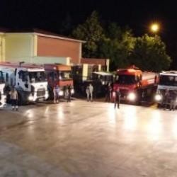 Konya Büyükşehir, Antakya'daki yangın söndürme çalışmalarına destek oluyor