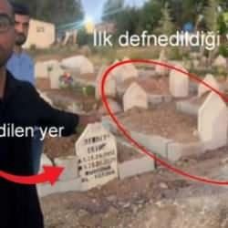 Aileyi şoke eden olay: Mezar yeri bir günde değişti! Defnedildikten sonra fark ettiler