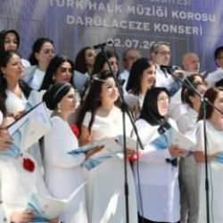 Bağcılar Belediyesi Türk Halk Müziği Korosu’ndan Darülaceze’de anlamlı konser