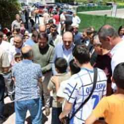 Başkan Altay ve Başkan Kılca Kur'an &ouml;ğrenen &ccedil;ocukların heyecanına ortak oldu