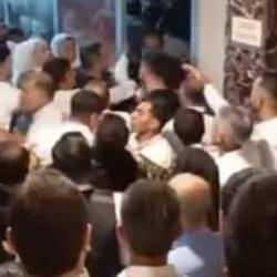 Düğün değil sanki savaş alanı: Taraflar birbirine girdi