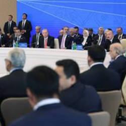 Erdoğan'dan Azerbaycan'da önemli mesajlar: Filistin davasını terk etmeyiz