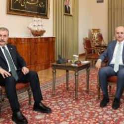 Kurtulmuş, Destici'yi kabul etti