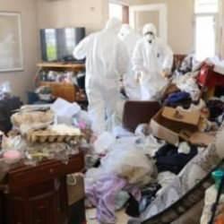 Mersin'de çöp ev üçüncü kez temizlendi, 6 ton çöp çıktı