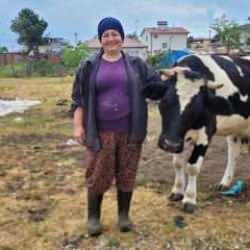 Üç buzağıyla başladı hayvan sayısını 28'e çıkardı! Günlük süt üretimi 300 litre 