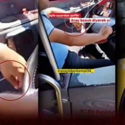 Araç içerisinde sigara içen sürücü uyarılınca yolcuyu araçtan indirdi