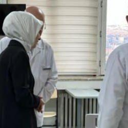 Bakan G&ouml;ktaş, metan gazından zehirlenen askerleri ziyaret etti