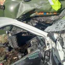  Bayburt'ta trafik kazası: 2 &ouml;l&uuml;, 6 yaralı