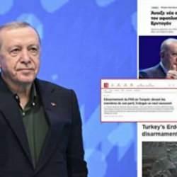 Erdoğan'ın PKK konuşması dünya manşetlerinde: Yeni bir sayfa açıldı
