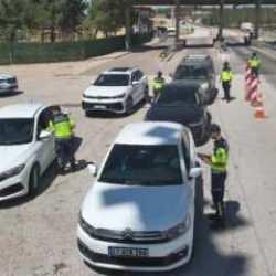 Gaziantep'te 215 araca 356 bin TL ceza