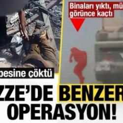 Gazze'de benzersiz operasyon! Terlikle İsrail askerinin ensesine &ccedil;&ouml;kt&uuml;