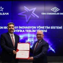 HAVELSAN "TS EN ISO 56001 belgesi" alan ilk yazılım şirketi oldu