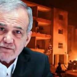 İran basını: Pezeşkiyan, İsrail saldırısında yaralandı
