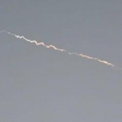 İsrail'e f&uuml;ze saldırısı ger&ccedil;ekleştirildi