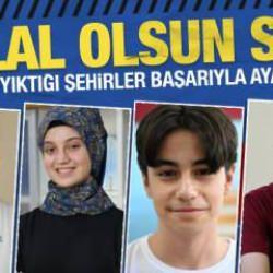 Kahramanmaraş, LGS'de 10 şampiyon çıkardı! İşte deprem bölgesinin gururları